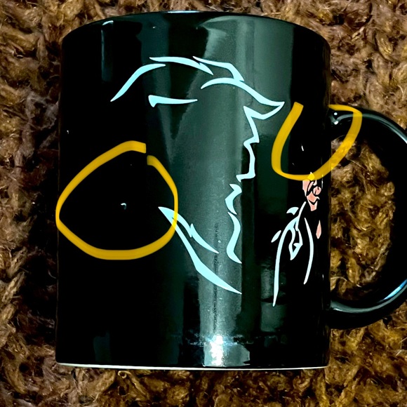 Walt Disney Beauty and the Beast Black Coffee mug - Picture 5 of 7